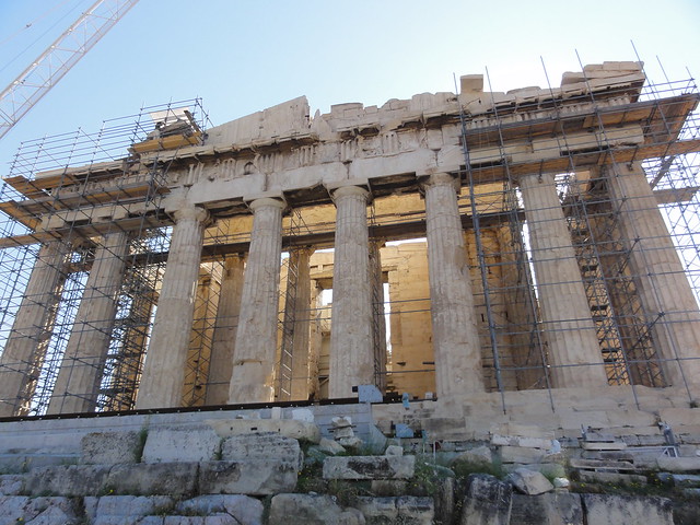 Viajar a Grecia en tiempos revueltos. - Blogs of Greece - ATENAS. Acrópolis, Museo, Ágora griega, Templo Zeus Olímpico, etc. (7)