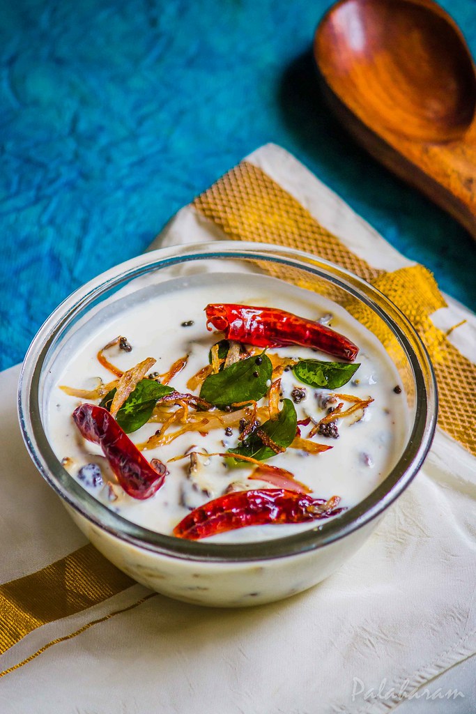 Kovakka Kichadi or Ivy Gourd in yogurt sauce