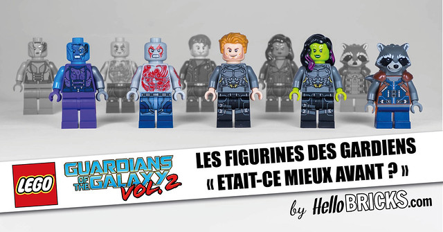 Comparatif Minifigs LEGO Guardians of The Galaxy