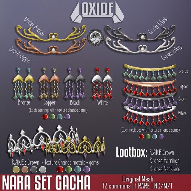 OXIDE Nara Gacha Set - Lootbox March 2017