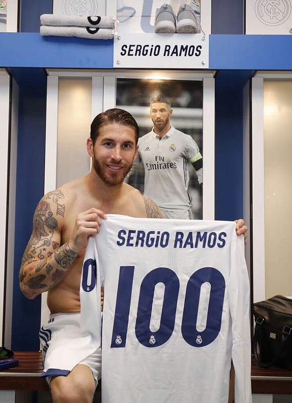 100 Partidos de Sergio Ramos en la Champions League