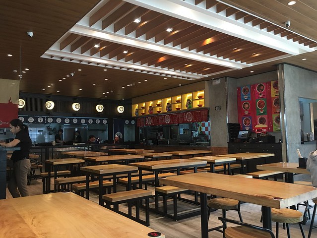 Ramen Nagi restaurant interior