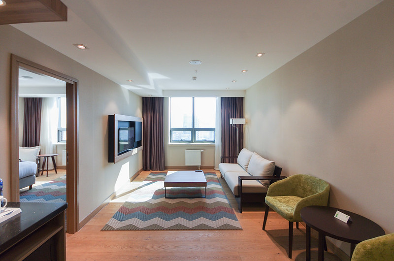 executive suite living room - holiday inn ulaanbaatar