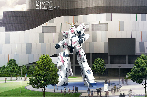 New Life-Size Statue of RX-0 Unicorn Gundam