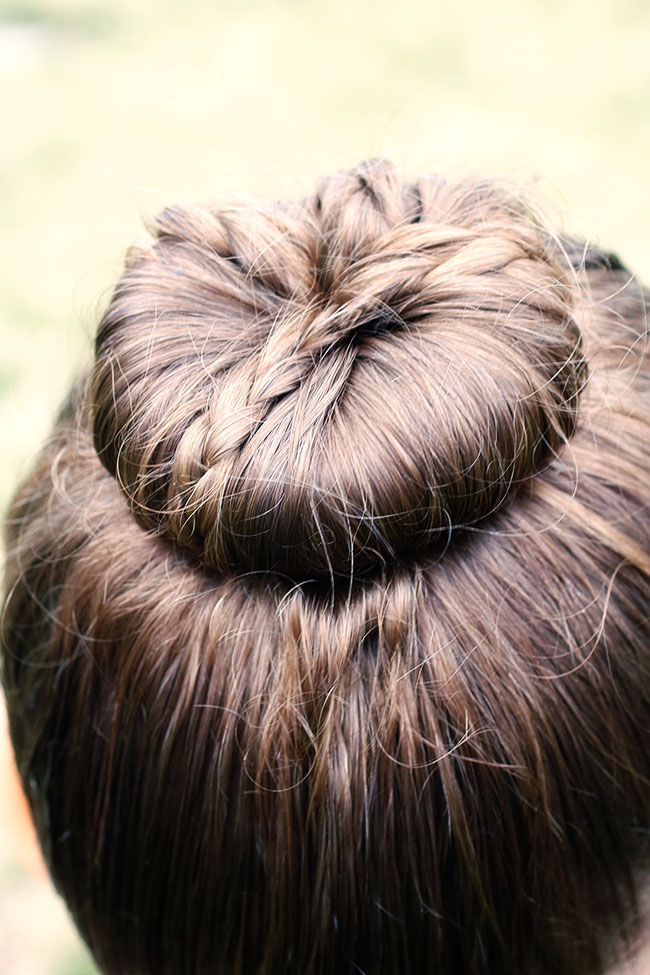 Braided Bun Tutorial for a Little Girl + Product Giveaway! {SoCozy} -  