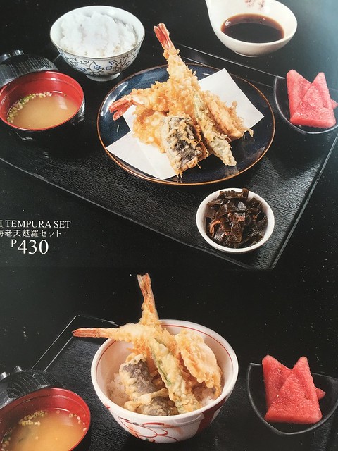 Ramen Nagi, tempura