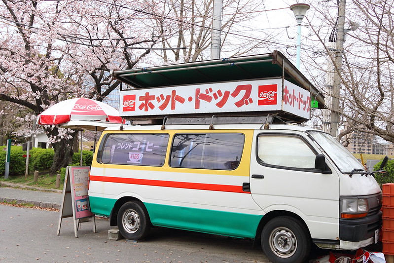 ホットドッグの販売車