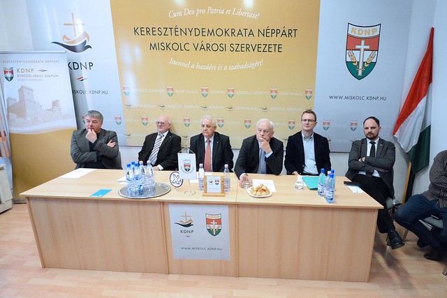 Kereszténydemokrata választmányi ülés és fórum Miskolcon