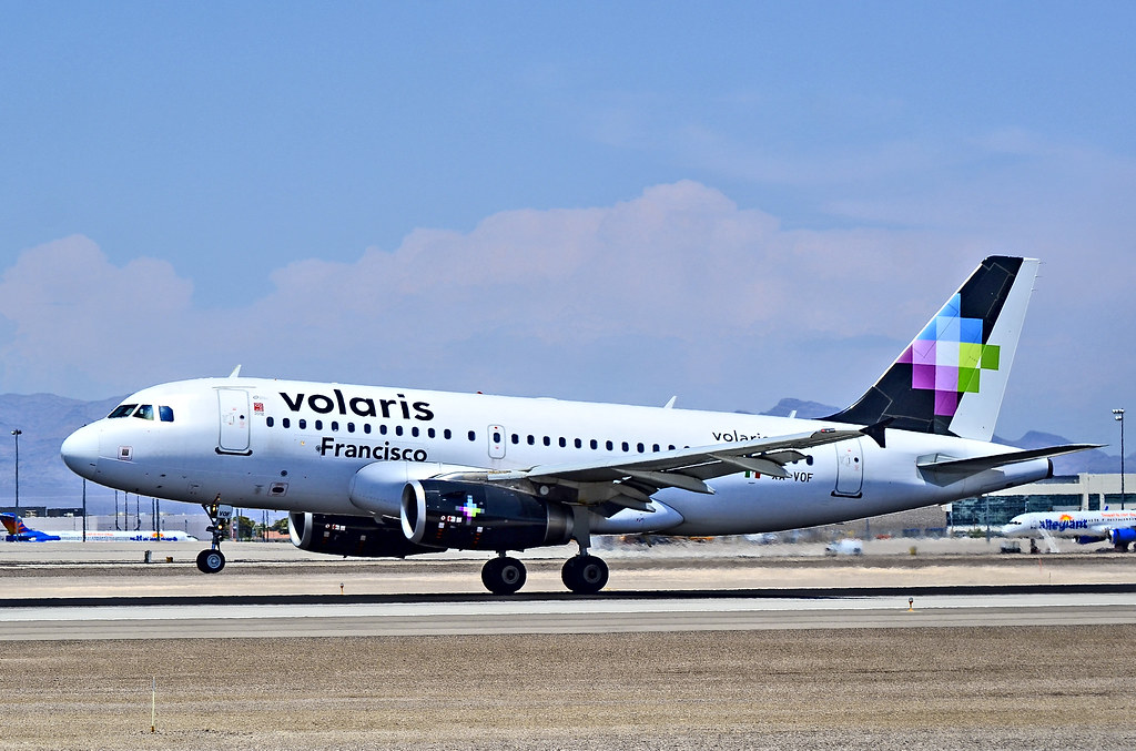 XA-VOF Volaris Airlines 2007 Airbus A319-133 C/N 3077 