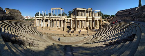 Teatro - Roman Ruins - Merida, Spain