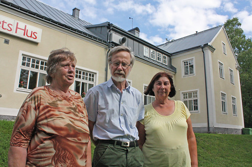 Erfarna arrangörer i Skärblacka: Inger Widén, Lars Adolfsson och Mona Häll.