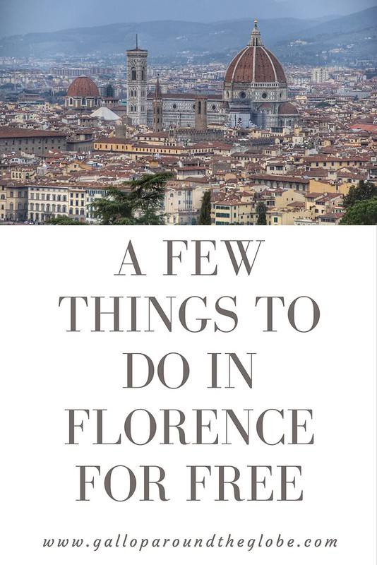 A Few things to see and do in Florence for free