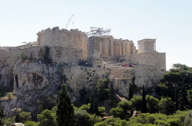 Viajar a Grecia en tiempos revueltos. - Blogs of Greece - ATENAS. Acrópolis, Museo, Ágora griega, Templo Zeus Olímpico, etc. (18)