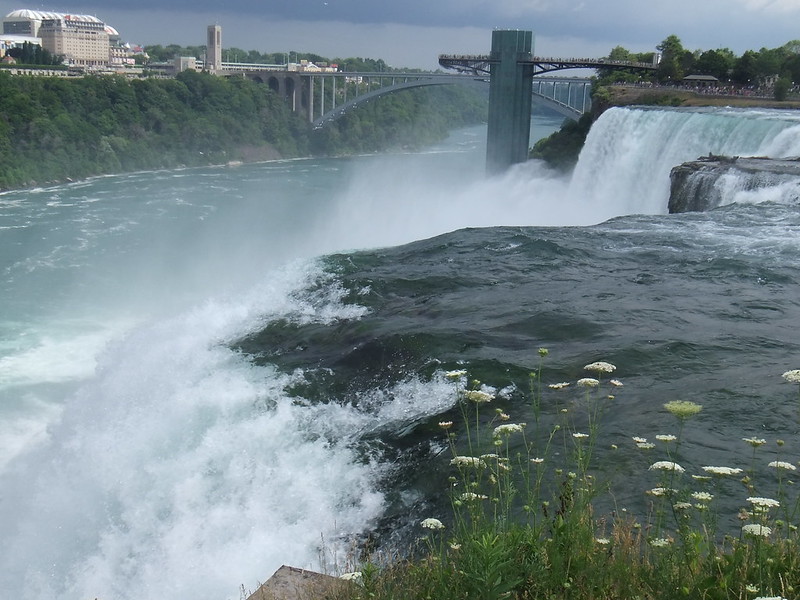 American Falls from Luna Island, Niagara Falls, New York