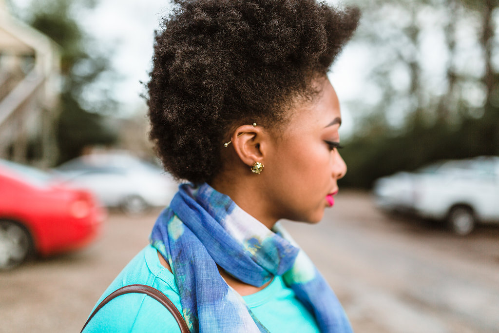 how to wear a mohawk with natural hair
