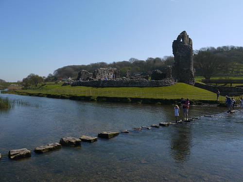 Ogmore Castle Stepping Stones