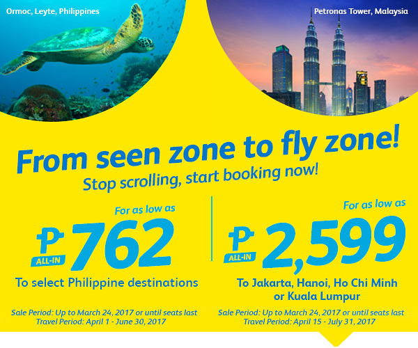 Cebu Pacific Air From Seen Zone to Fly Zone