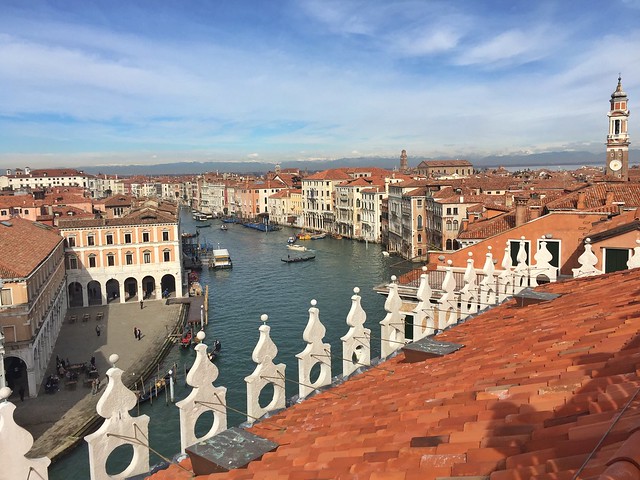 Vistas de Venecia desde Fondaco dei Tedeschi