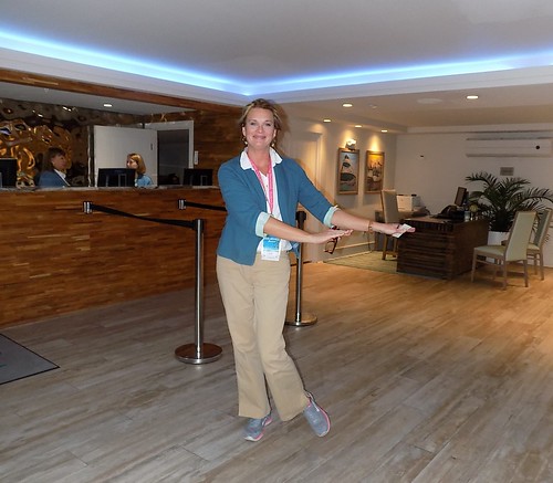 Kay, the cool concierge. From Discover your license to chill at Margaritaville Resort Biloxi