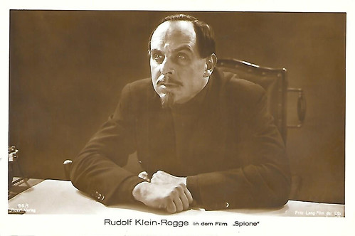 Rudolf Klein-Rogge in Spione (1928)