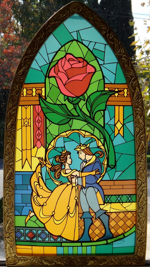 Beauty and the Beast Window Replica - Disney Store Purchas… | Flickr