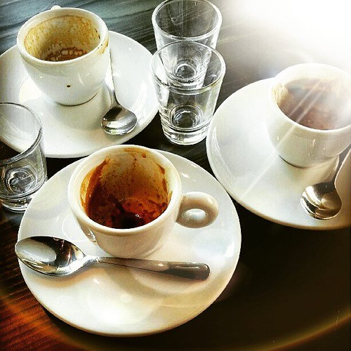Proper espresso brings friends closer.