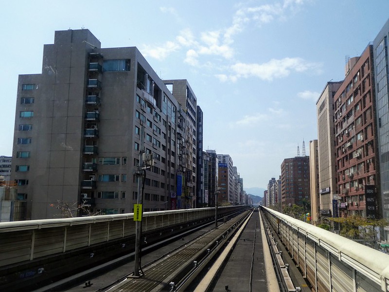 Taipei driverless MRT Train 