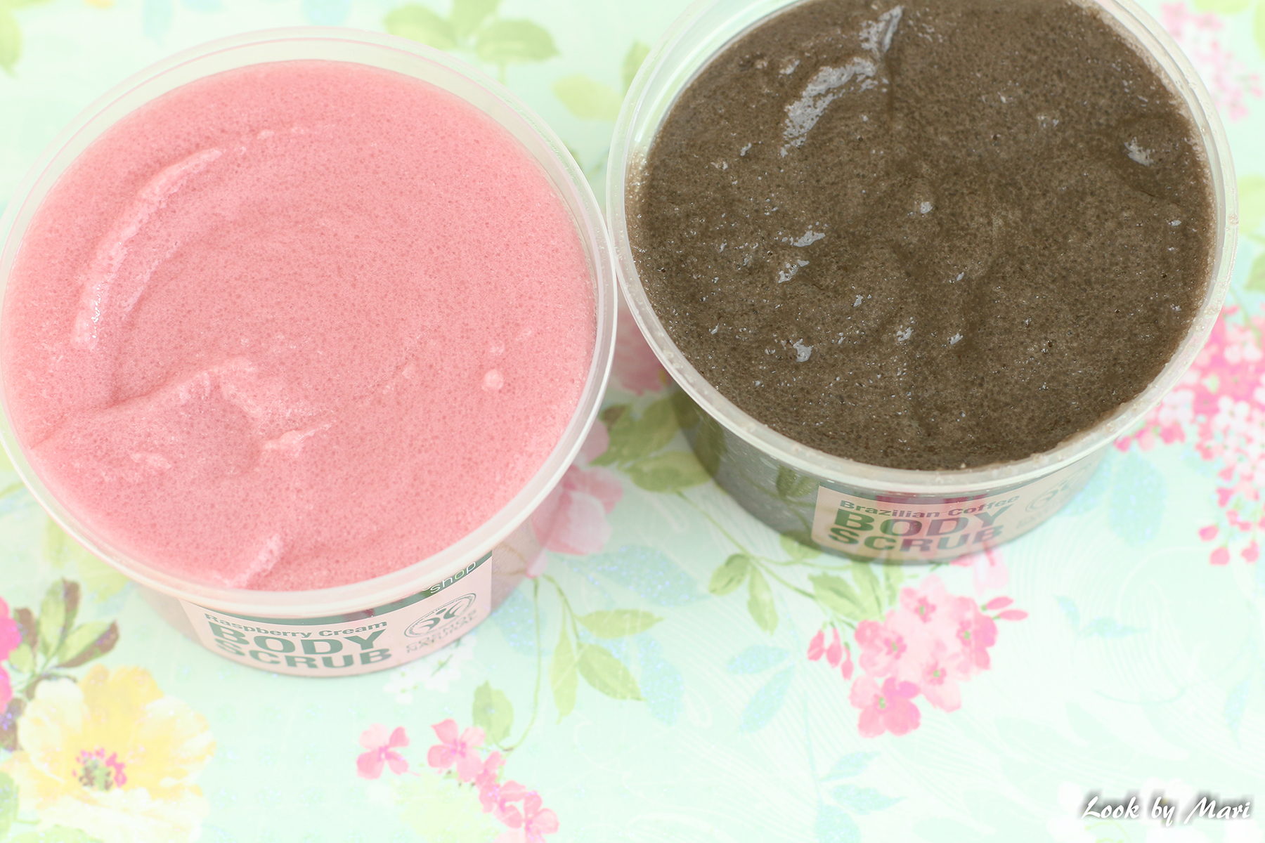 10 oganic shop body scrub kokemuksia coffee & sugar review raspberry & sugar sokos hinta tuoksu