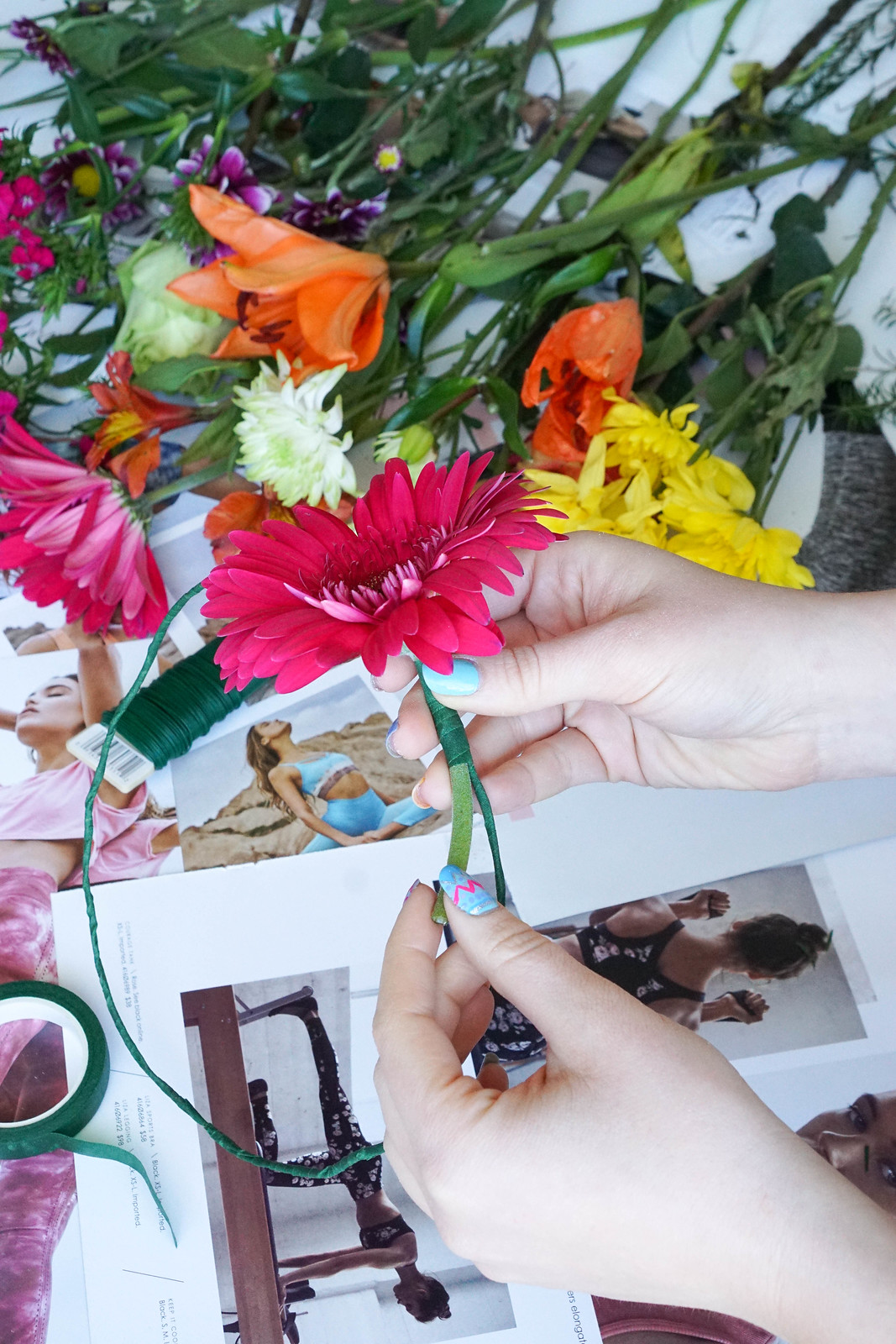 How to Make a Flower Crown Easy DIY Real Flower Crown Tutorial