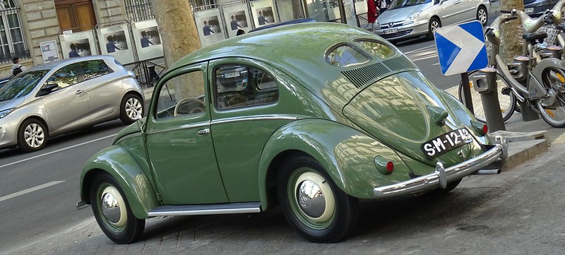 Volks Wagen Cox 1949 modèle 1950 juste restaurée 34122110736_1a83c8e669_c