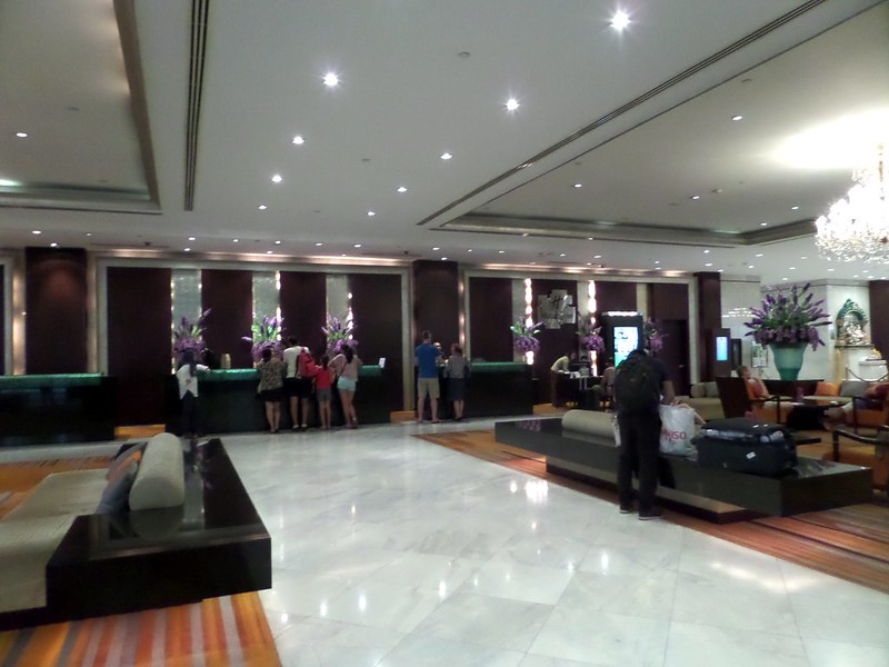 Reception lobby, Holiday Inn Bangkok