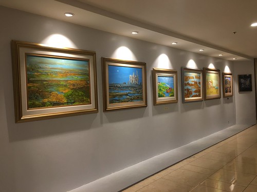 Sanso paintings on exhibit