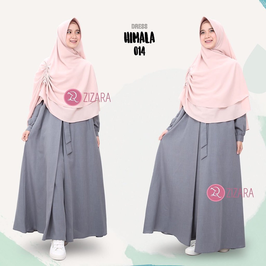  Gamis Zizara  Himala Dress 014 baju muslim wanita baju mu 