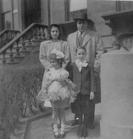 Grandpa,Dolores, Carole and Joe 1940