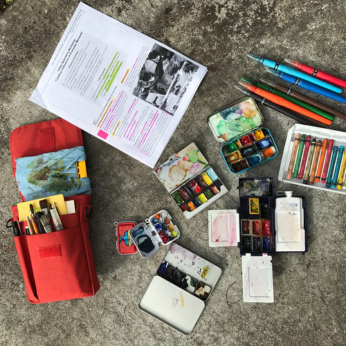 My Urban Sketcher's Workshop "Creating Collections of Everyday Moments"