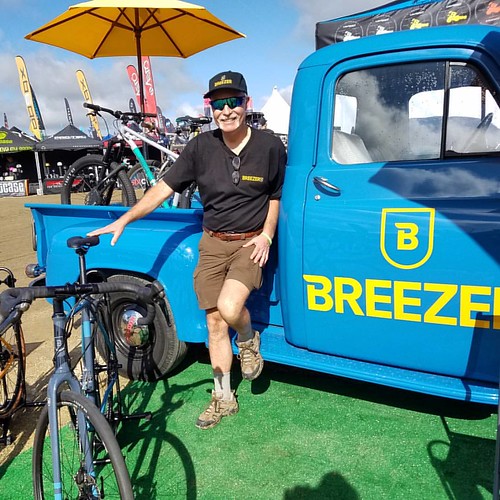 I caught Joe Breeze setting up at the Breezer Bikes booth at #seaotterclassic early this morning. He reminisced about Jobst Brandt's quirky mansplaining personality.