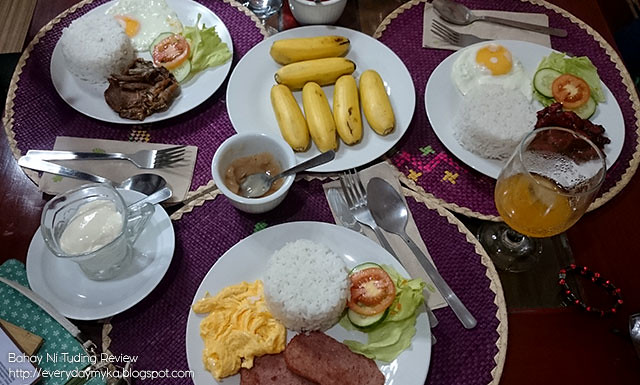 Bahay Ni Tuding - Breakfast Meal