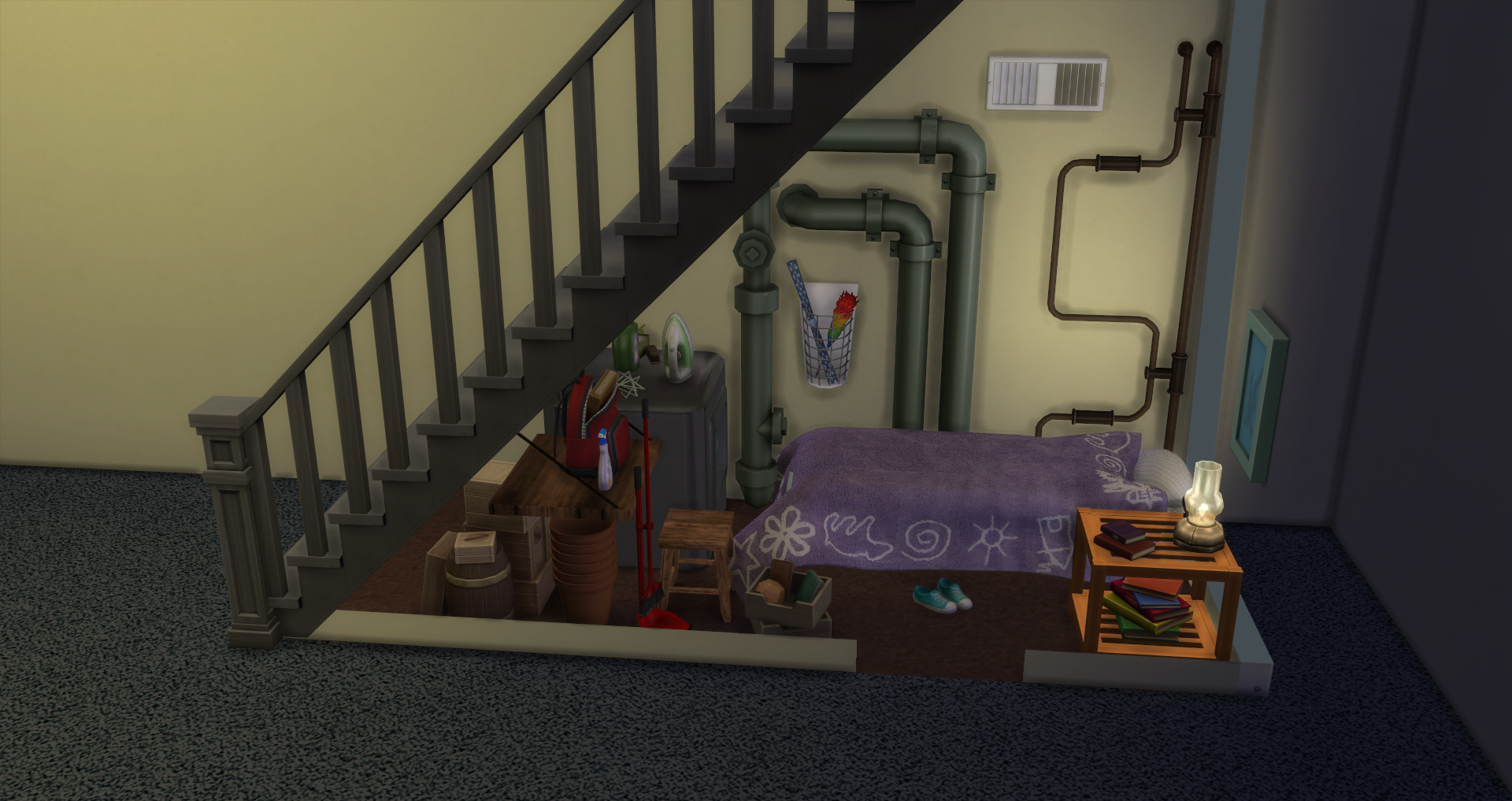 Harry Potter Esque Room Under The Stairs The Sims Forums