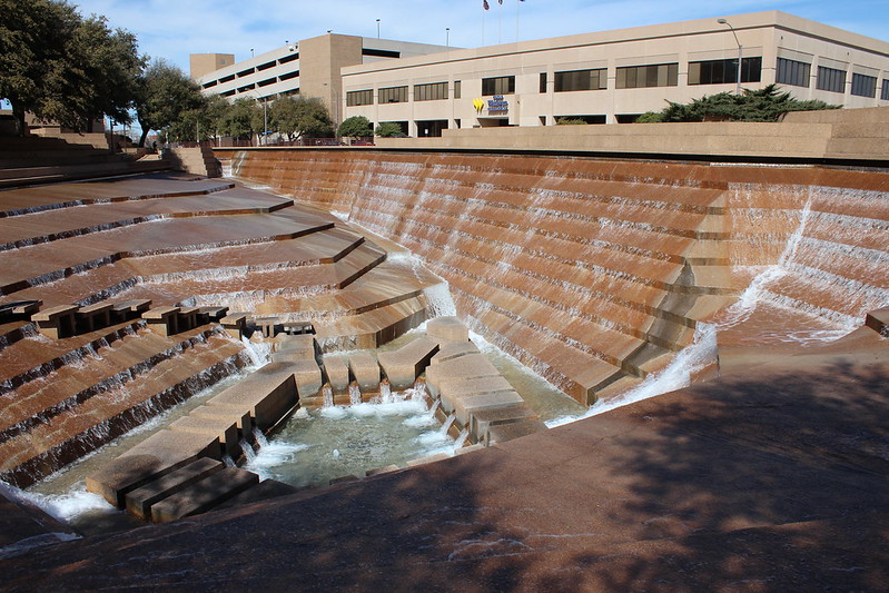 Water Gardens Convention Center Fort Worth Texas Architecture