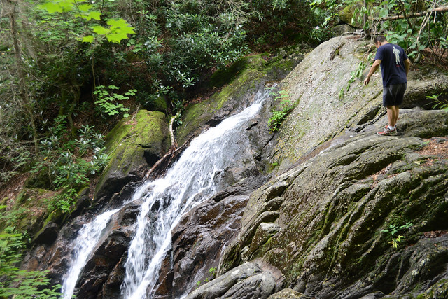 Summertime is a great time to visit these falls at Grayson Highlands State Park in Virginia