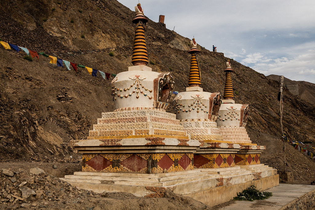 Stupa at Lamayuru Monastery, Ladakh, India
