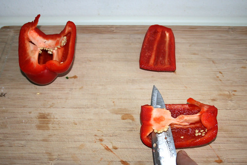 52 - Paprika entkernen / Decore bell pepper