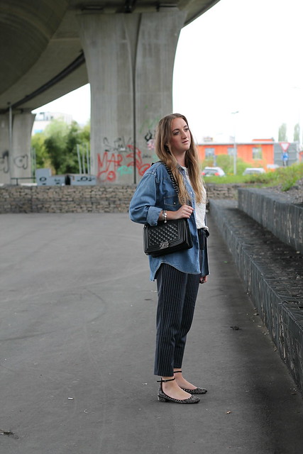 striped-pants-and-vintage-denim-whole-outfit-wiebkembg