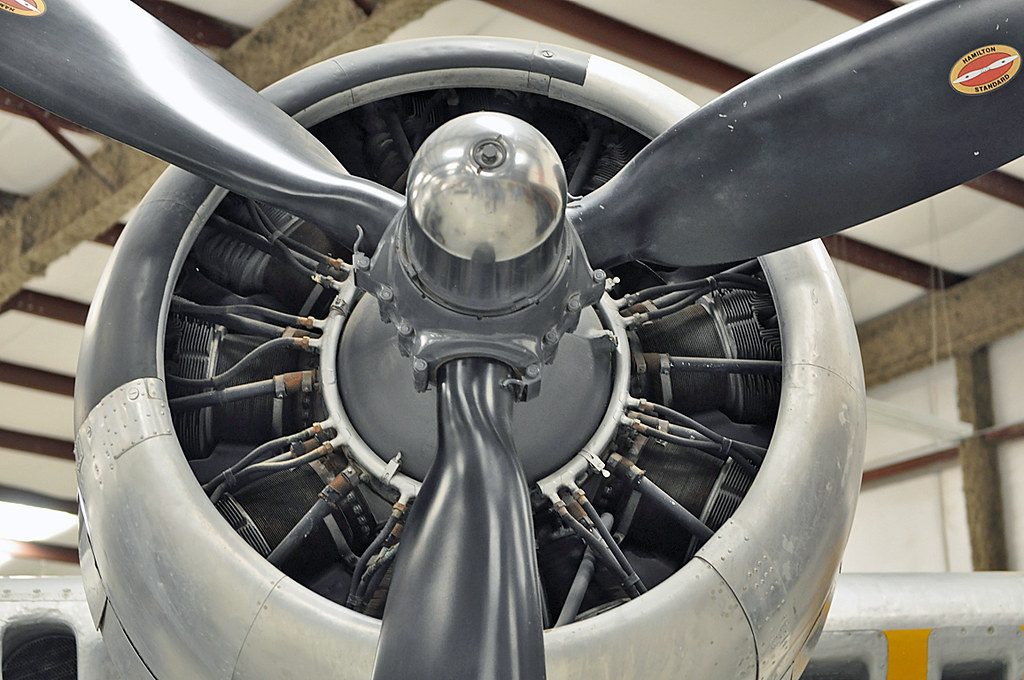 Wright R-1820 Cyclone 9 radial engine | Wright R-1820 Cyclon… | Flickr