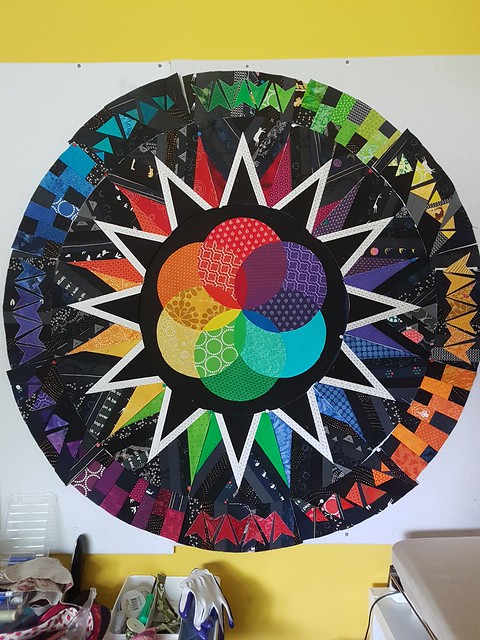 Duct Tape Galaxy Quilt 2017