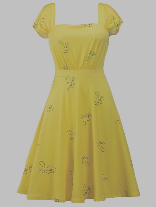 Желтое платье Мии