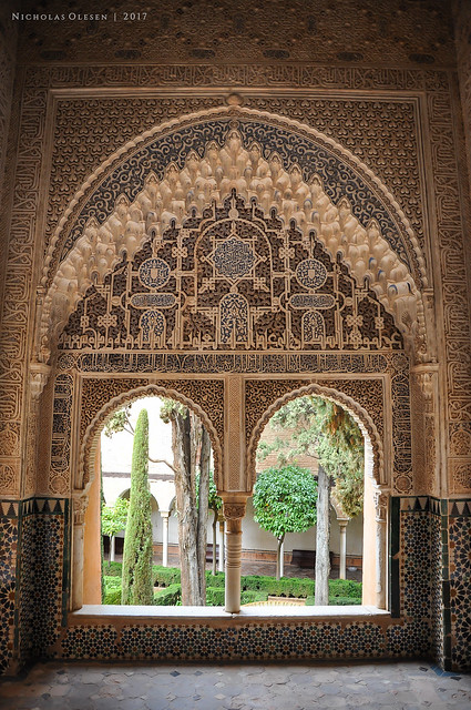Spain | Alhambra - Window Detail