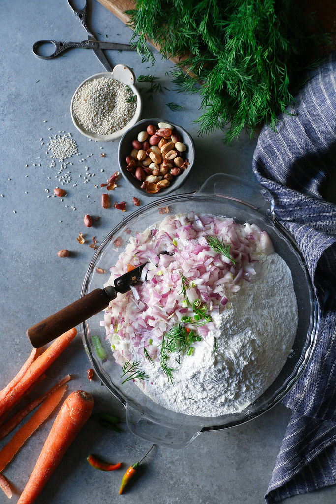 Akki Rotti/ Rice-Dill Rotti (gluten free) |foodfashionparty| #glutenfree #flatbread