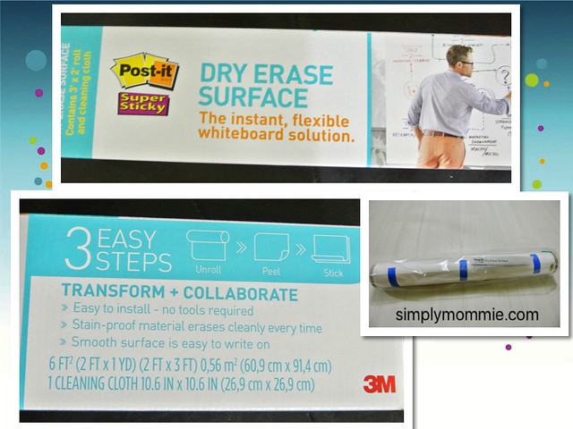 3M Post-it® Super Sticky Dry Erase Surface