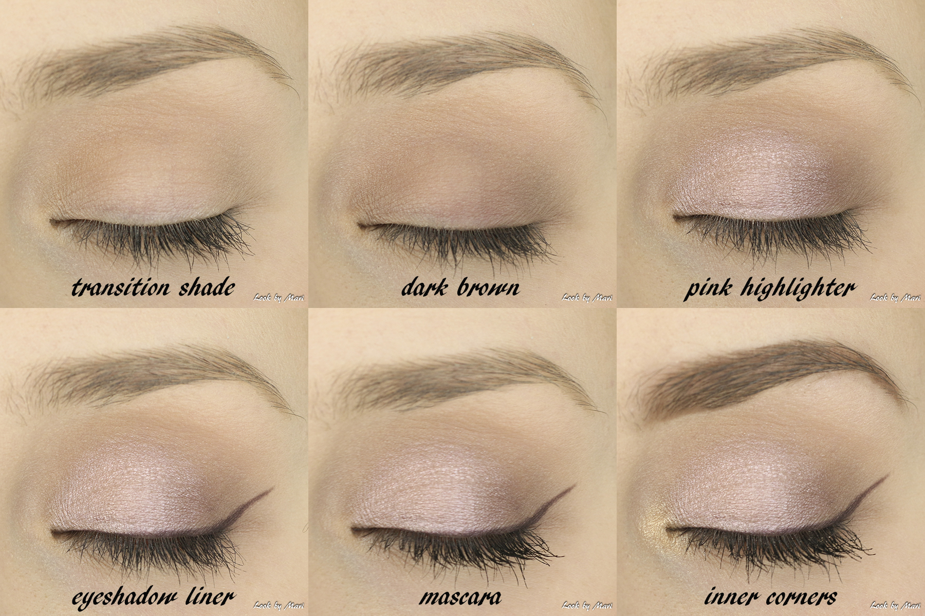 3 cold toned lilac neutral natural eye makeup ideas tutorial